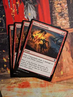 MTG Card: (4x) Fiery Cannonade (Commander Legends) - Image 1