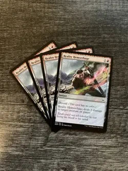 MTG 4x Reality Hemorrhage x4 LP Oath of the Gatewatch - Image 1