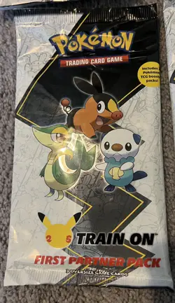 Pokemon TCG - *25th Anniversary* First Partner Packs Complete Set Factory Sealed - Image 3
