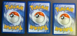 Flareon Vapreon Jolteon SVP 167 168 169 Cosmos Holo Pokemon Prismatic Promo Set - Image 2