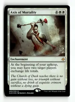 MTG | Axis of Mortality | IXL | Foil | Moderately Played | English - Image 4