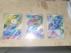 Pokemon 2026 First Partner Illustration Collection Series 1 Promos Set 43-45 - Image 1