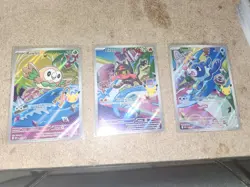 Pokemon 2026 First Partner Illustration Collection Series 1 Promos Set 43-45 - Image 2