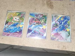 Pokemon 2026 First Partner Illustration Collection Series 1 Promos Set 43-45 - Image 3