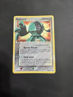 Pokemon Registeel Gold Star 92/92 Legend Maker Holo Hp-MP (Swirl) - Image 1