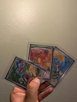 Pokemon TCG First Partner Illustration Collection Series 1 Kanto GEN 1 Starters - Image 1