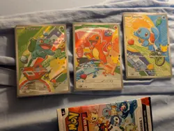 Pokemon TCG First Partner Illustration Collection Series 1 Kanto GEN 1 Starters - Image 2