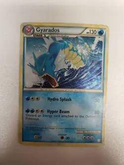 Pokemon TCG Gyarados Heartgold & Soulsilver 4/123 Holo Rare HP - Image 1