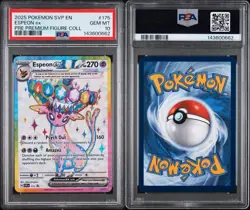 Pokemon Espeon ex SVP175 Scarlet & Violet Promo Holo EX PSA 10 GEM MT 2025 - Image 3