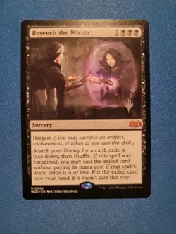 Beseech the Mirror Wilds of Eldraine Promo Pack LP Magic MTG - Image 1