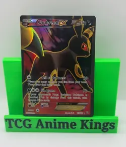 Pokemon TCG Umbreon EX Fates Collide Full Art Ultra Rare Holo Card 119/124 - Image 1