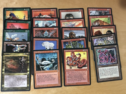 MTG Ice Age 85 cards and starter deck box/manual - Image 4