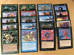 MTG Ice Age 85 cards and starter deck box/manual - Image 5