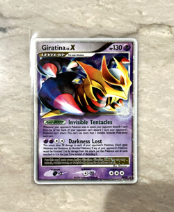 Pokemon Giratina LV.X DP38 Promo Diamond and Pearl Holo - Image 3