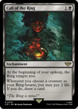 MTG Call of the Ring Lord of the Rings Rare Enchantment NM - Image 2
