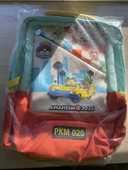 Pokemon World Championships Backpack Anaheim California Worlds 2025 - Image 1