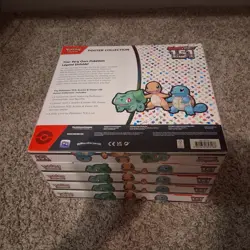Pokemon 151 Poster Collection Box Sealed (Qty 5) - Image 2