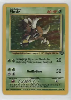 Pinsir Holo Pokemon Jungle #9 1999 - Image 1