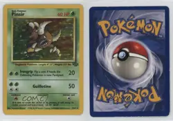 Pinsir Holo Pokemon Jungle #9 1999 - Image 3