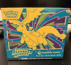 Pokemon TCG Ascended Heroes Pokemon Center ETB Slight Tear On Seal - Image 1