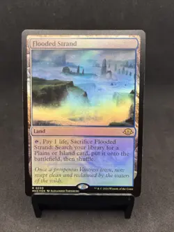 Modern Horizons 3 Flooded Strand 0220 FOIL NM MTG Magic the Gathering - Image 1