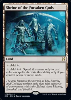 Shrine of the Forsaken Gods~273/302~NM~Commander 2019~MTG - Image 1