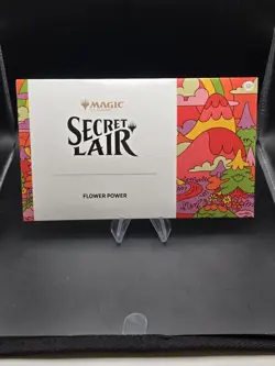 MTG Secret Lair Flower Power Regular Non-Foil IN-HAND NEW SEALED - Image 1