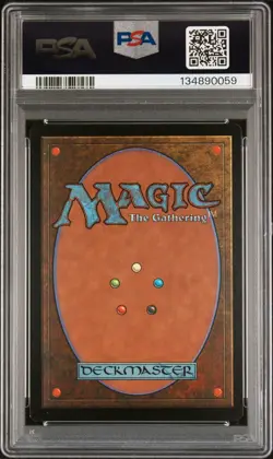 1998 MTG SIMPLIFIED CHINESE URZA'S SAGA #325 SERRA'S SANCTUM PSA 7 - Image 2