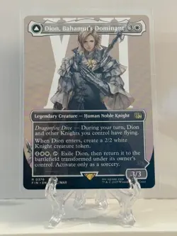 Dion, Bahamut's Dominant (Borderless) Final Fantasy Regular - Image 1
