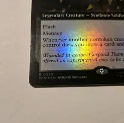 Agent Venom (Extended Art) (Foil) 0255 (R) MTG Marvel's Spider-Man M/NM - Image 2