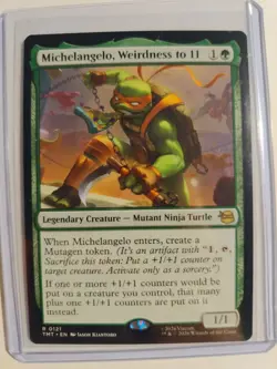 Michelangelo, Weirdness to 11 0121 NM Teenage Mutant Ninja Turtles R MTG - Image 1