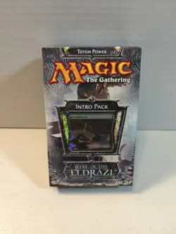 MTG Magic the Gathering Rise of the Eldrazi - Intro Pack - Totem Power - Image 1