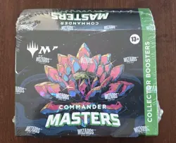 MTG Commander Masters Collector Booster Box - Sealed - Image 1