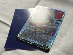 Magic: The Gathering Dark Leo & Shredder Foil Alt Art TMNT Legendary - Image 2