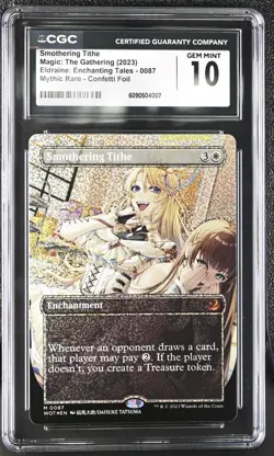 Smothering Tithe (CGC GEM MINT 10) - Confetti Foil - MTG WOE: Enchanting Tales - Image 1