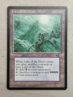 MTG Alliances LAKE OF THE DEAD NM (BIN0551) Graded Pow - Image 1