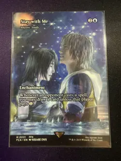 Stay with Me - Rhystic Study (Showcase) Final Fantasy: Through the Ages Regular - Image 1