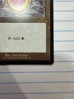 Mox Ruby (Retro Frame) Magic: the Gathering 30th Anniversary Edition Near Mint - Image 4