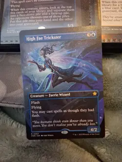 High Fae Trickster (Borderless) Foundations Regular Mtg - Image 1