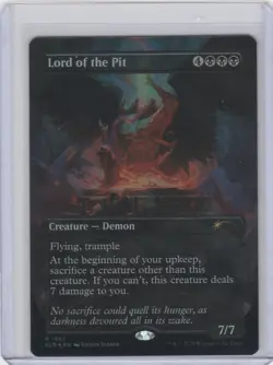Lord of the Pit (Rainbow Foil) Secret Lair Drop Foil - Image 1