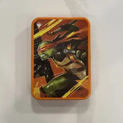 Magic: The Gathering | Teenage Mutant Ninja Turtles – Michelangelo TIN ONLY - Image 1