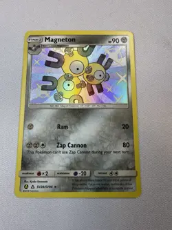 Magneton SV28/SV94 Holo Rare Hidden Fates Shiny Vault Pokemon Near Mint NM - Image 1