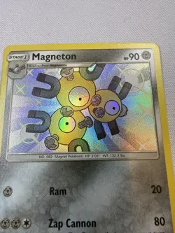 Magneton SV28/SV94 Holo Rare Hidden Fates Shiny Vault Pokemon Near Mint NM - Image 3