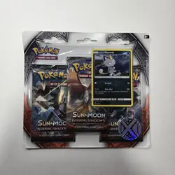 POKEMON BURNING SHADOWS 3 PACK BLISTERS WITH MEOWTH PROMO - Image 1