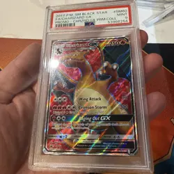 2017 Pokemon Charizard GX SM60 Holo Premium Black Star Promo - PSA 9 - Image 3