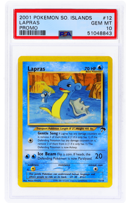 2001 Pokemon Southern Islands Promo Lapras #12 PSA 10 - Image 1