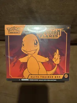 Pokemon Scarlet & Violet Elite Trainer Box Obsidian Flames, 9 Packs, Sealed New 820650853913 - Image 1
