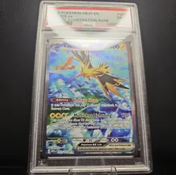 PSA 9 Zapdos ex SIR Pokemon 151 SV 202/165 Special Illustration Rare Card Mew - Image 2