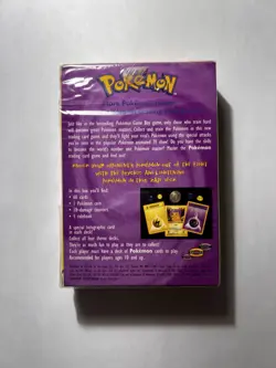 VINTAGE Pokemon Zap! Theme Deck Pikachu Mewtwo Factory SEALED 1999 - Image 2
