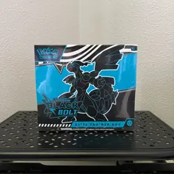 Pokemon TCG Scarlet And Violet Black Bolt Elite Trainer Box ETB SEALED - Image 1